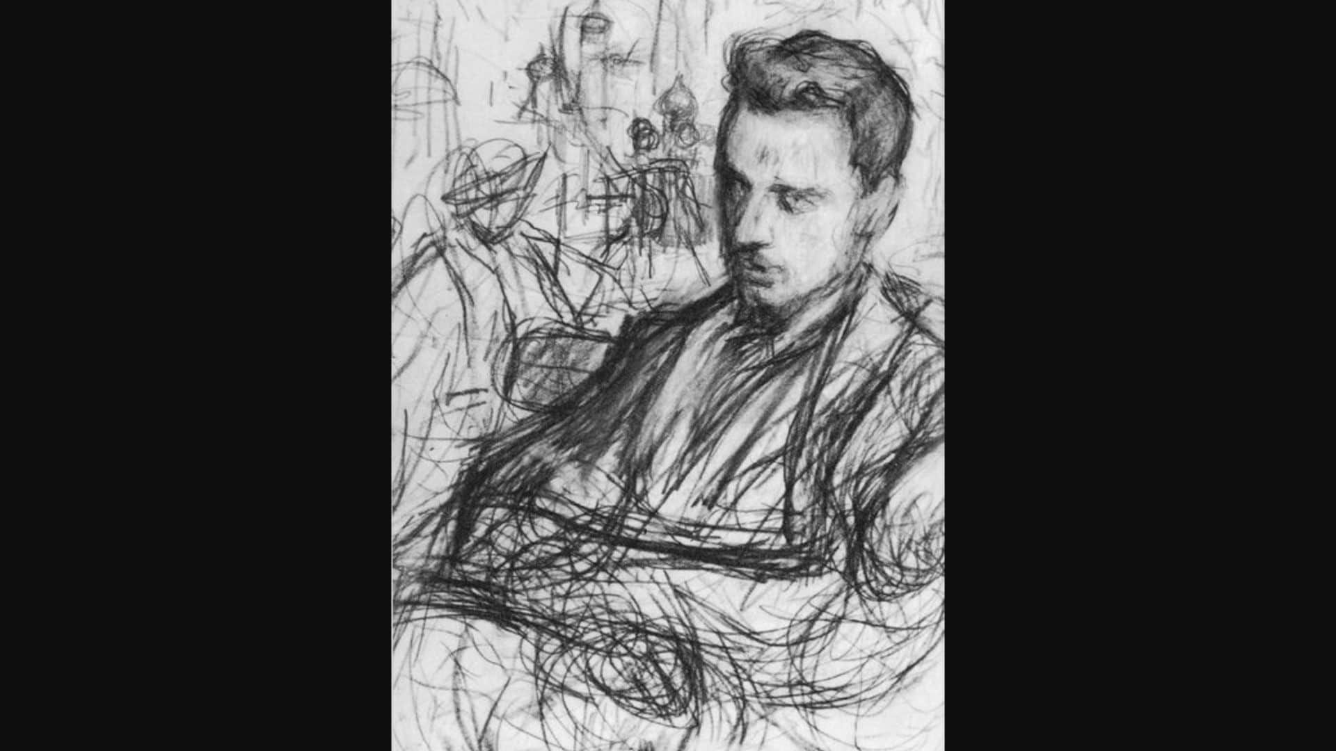 Райнер Мария Рильке, один из самых влиятельных поэтов-модернистов XX века (1875-1926). Рисунок Леонида Пастернака (1862-1945). (Общественное достояние)